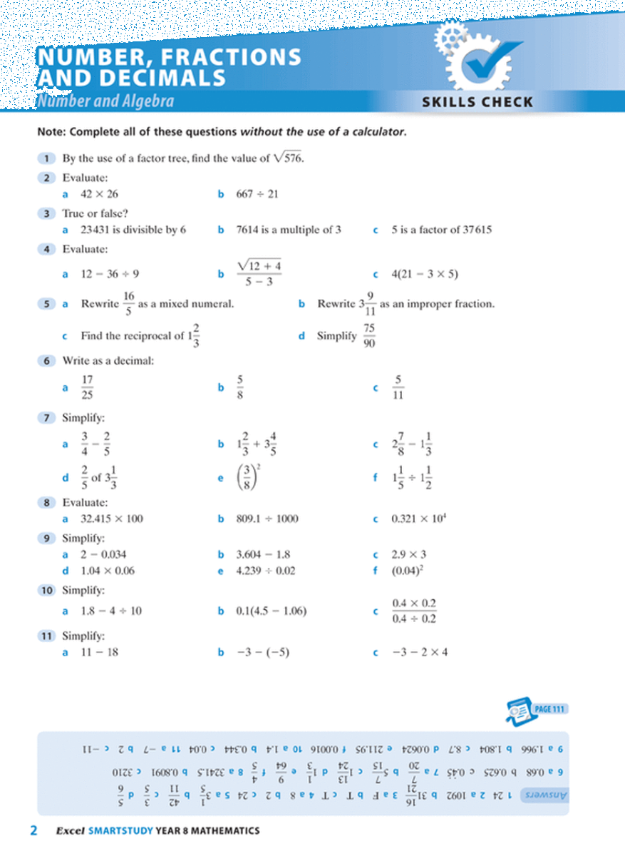 Excel SmartStudy - Mathematics Year 8 | JINLING EDUCATION