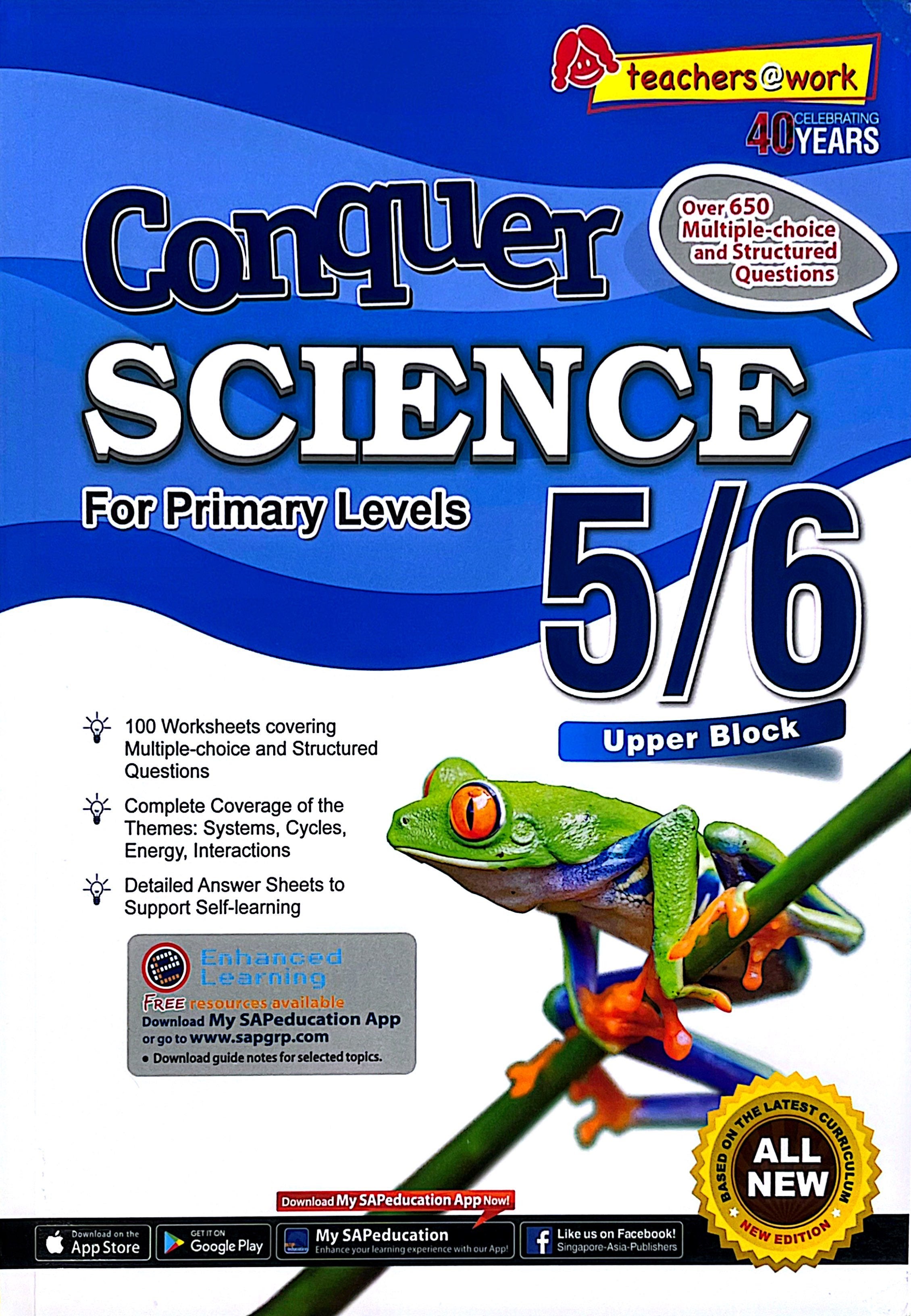 Conquer Science For Primary Levels 5/6 | JINLING EDUCATION