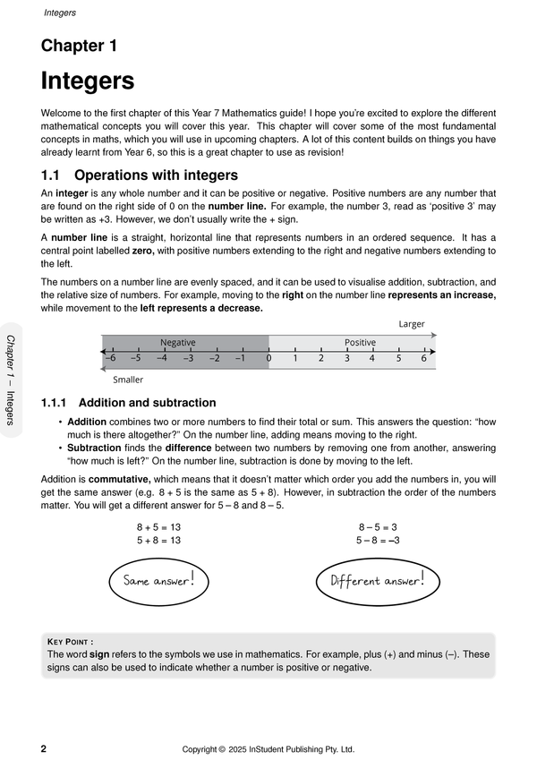ATAR Notes Year 7 Maths Complete Course Notes (2025-2027) | JINLING ...