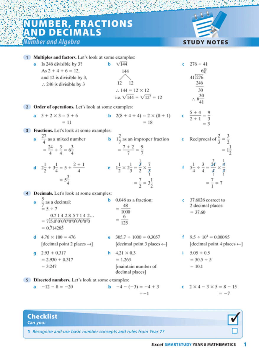 Excel SmartStudy - Mathematics Year 8 | JINLING EDUCATION