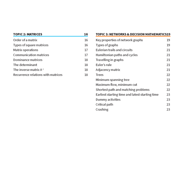 Vce Math Summary Notes Folder ATAR Notes VCE General Maths 3&4 Summary Sheets (2025-2027) | JINLING ...
